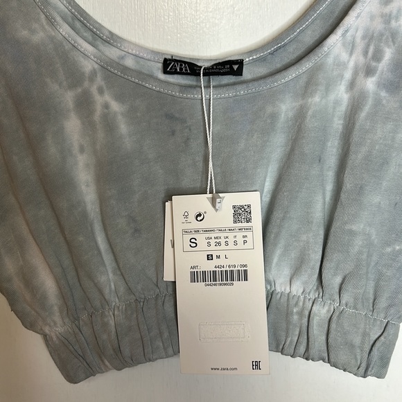 Zara tie dye Crop Tank - Picture 3 of 4